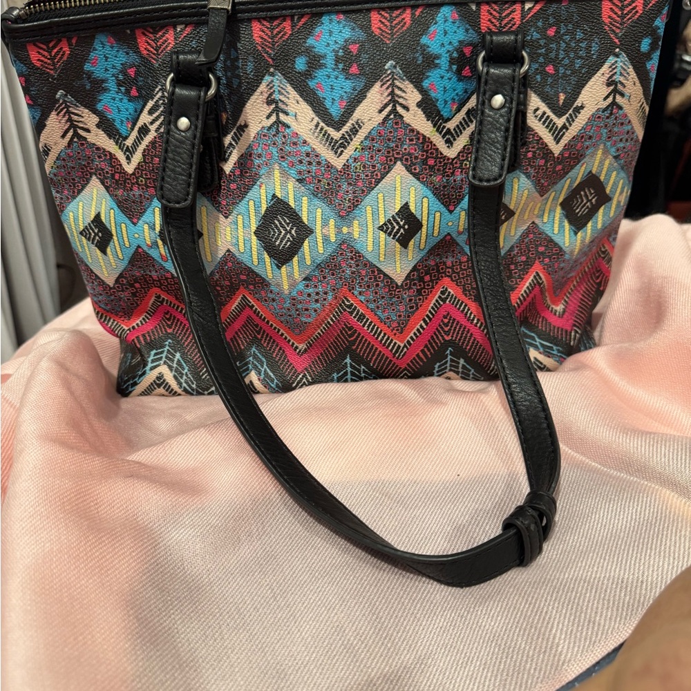 Colorful Patterned Women's Bag
